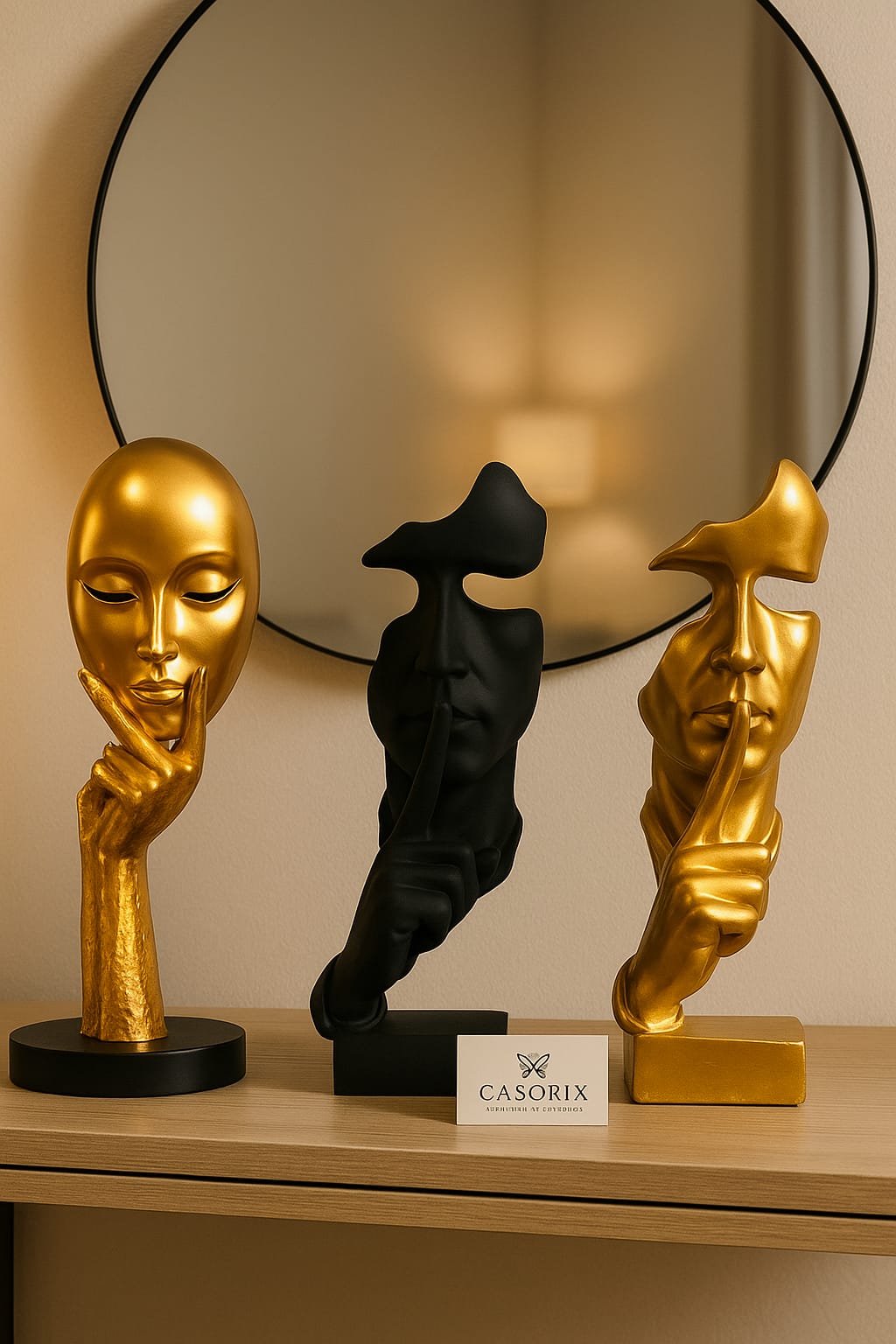 Ladies Abstract Face Sculpture – (Single piece)