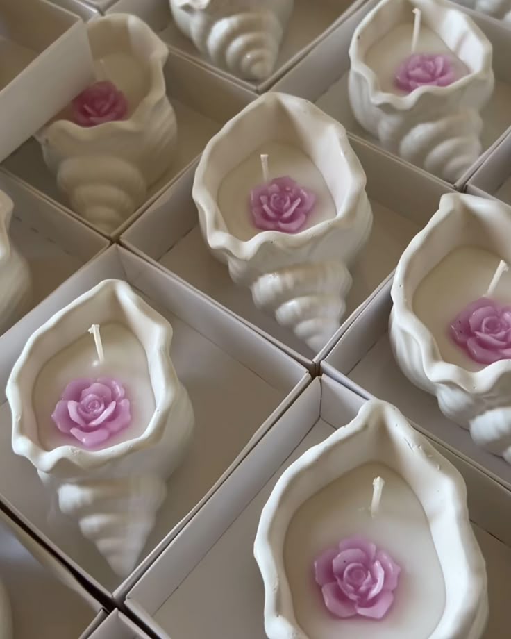 Sea Shell Candle( Minimal & Multipurpose)