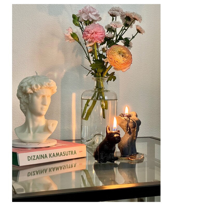 David Sculpture Scented Candle