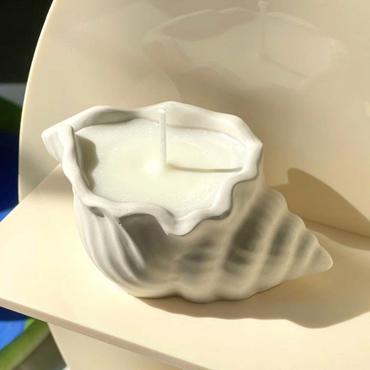 Sea Shell Candle( Minimal & Multipurpose)