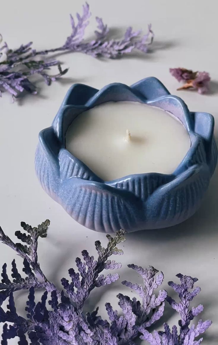 Lotus Flower Candle