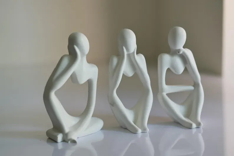 Thinker Statue(Set of 3)