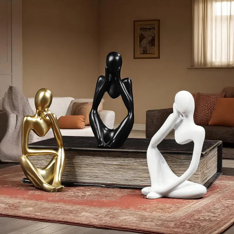 Thinker Statue(Set of 3)